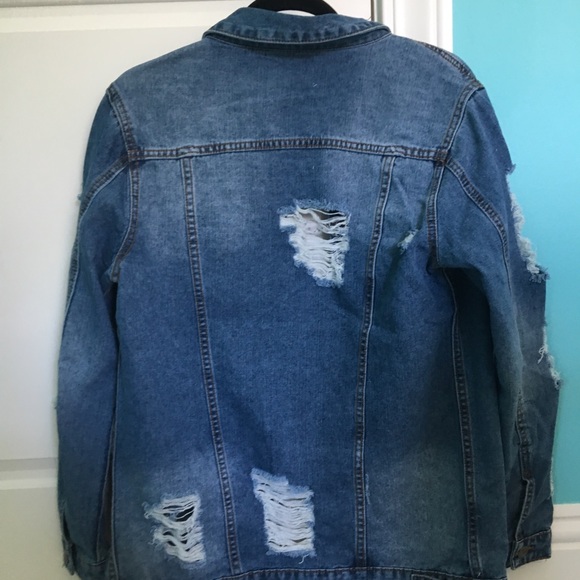 THE JULIA DISTRESSED JACKET - Picture 6 of 8